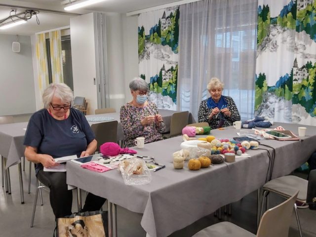 Kässäkerholaiset Ria, Eija ja Sirppa vauhdissa