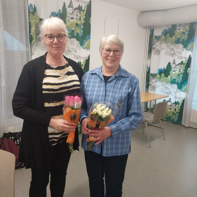 Martinlaakson Martoista Anu Packalén ja Kaija Holm