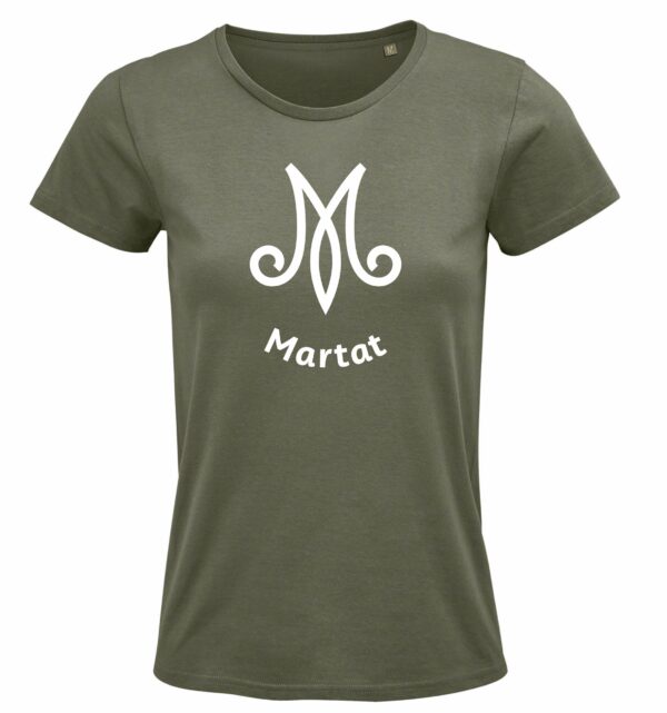 t-paita lady khaki logo