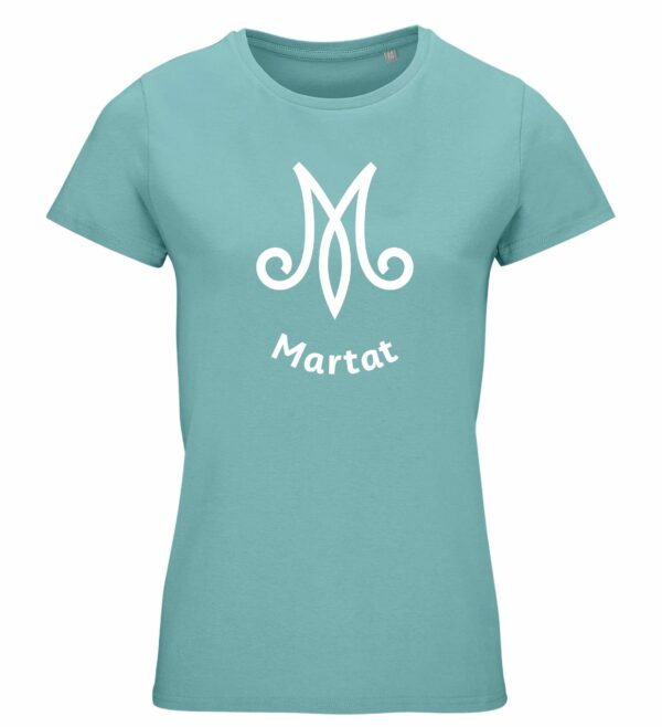 t-paita lady pool blue logo